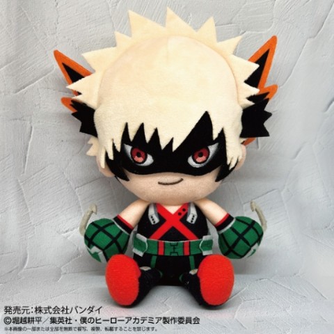 【僕のヒーローアカデミア】Chibiぬいぐるみ 爆豪勝己