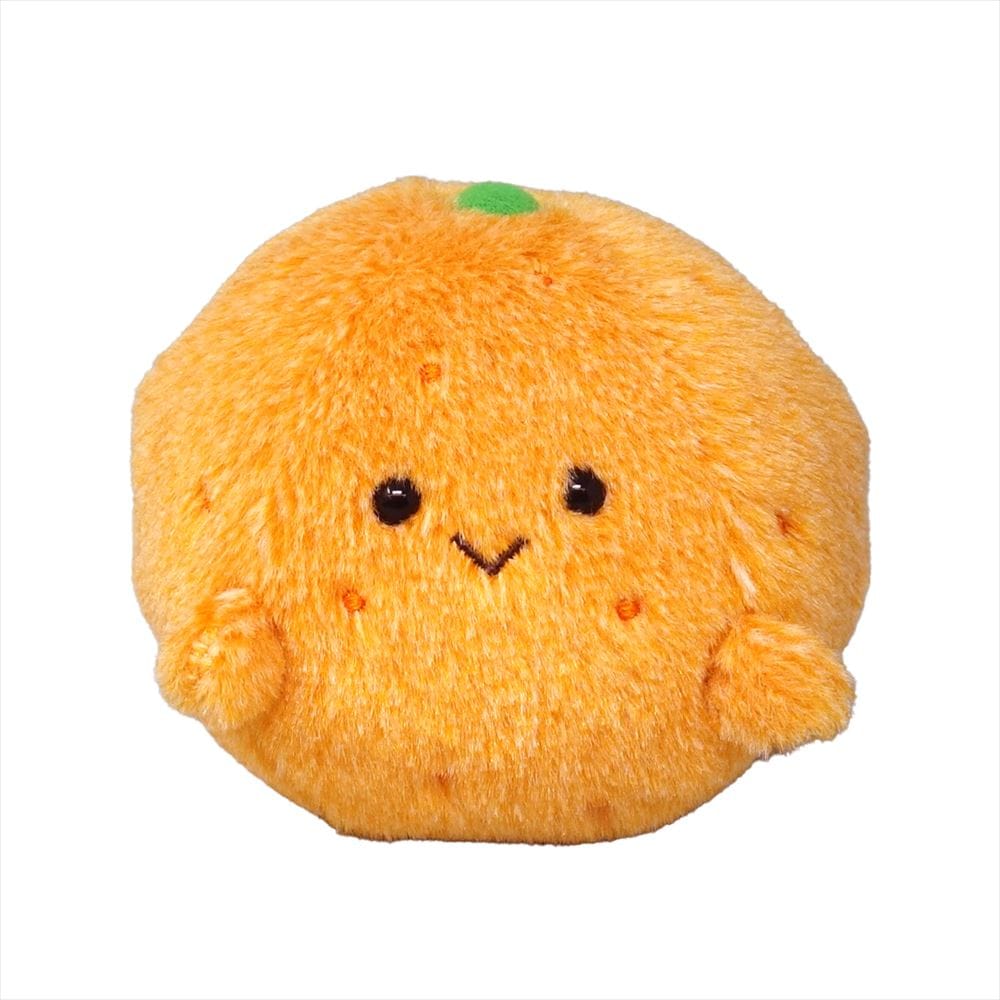 【ぽちゃまる】冬に美味しいシリーズ ぬいぐるみSサイズ みかん