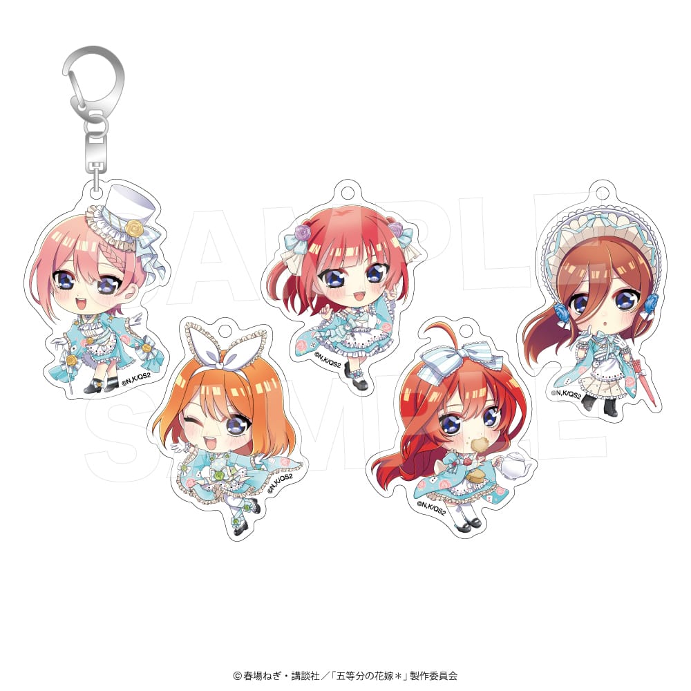 TVスペシャルアニメ『五等分の花嫁＊』(和んだぁらんどみに)アクリルキーホルダーコレクション（BOX）
