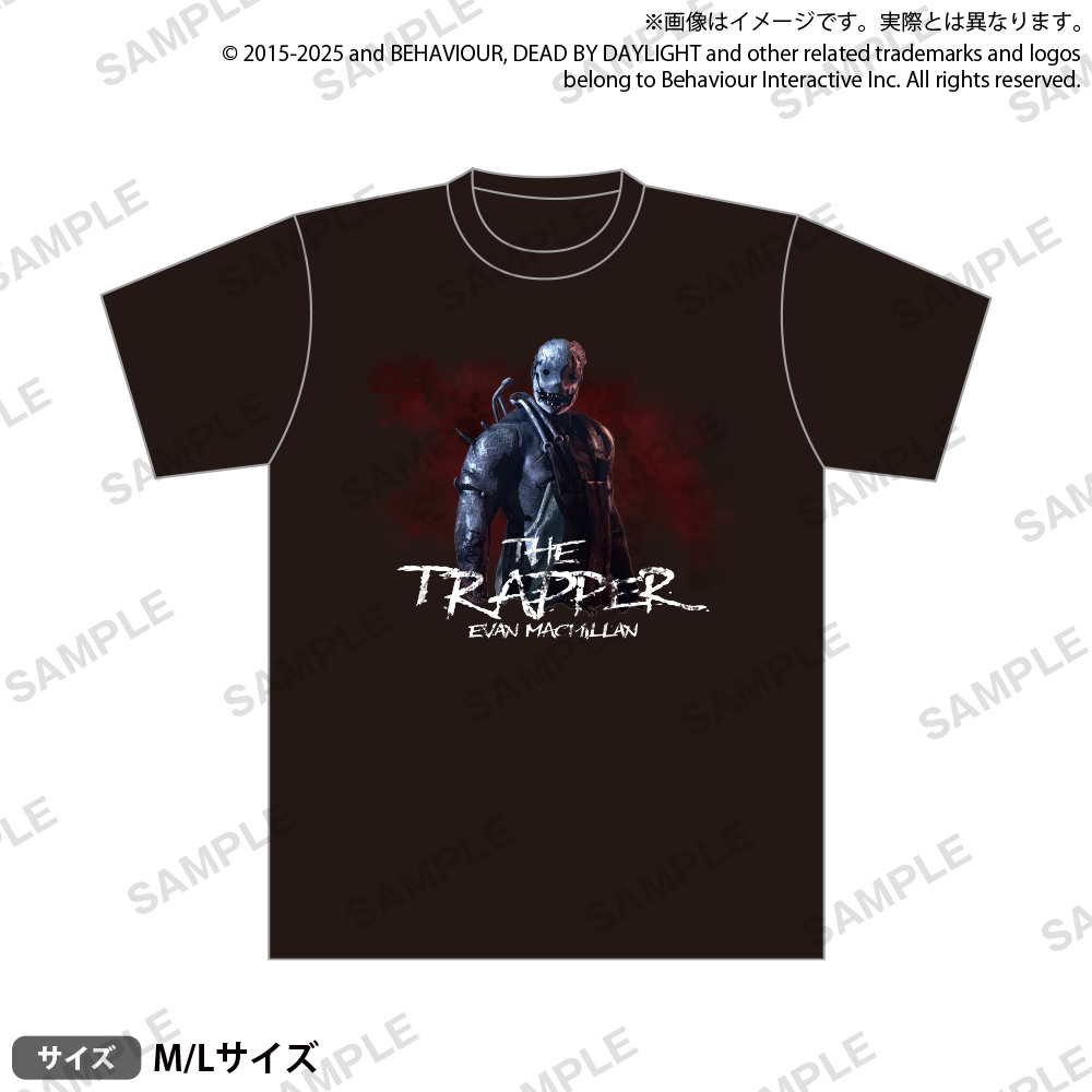 【Dead by Daylight】水彩風Tシャツ トラッパー Mサイズ