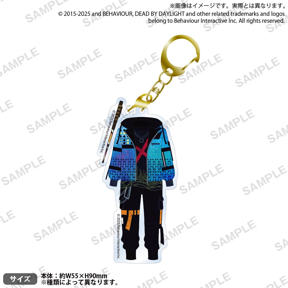 【Dead by Daylight】衣装キーホルダー トリックスター 抑圧されたアーティストver.