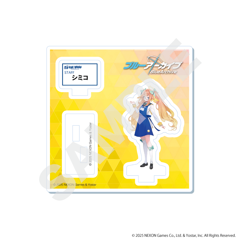 【ブルーアーカイブ】アクリルミニジオラマ シミコ