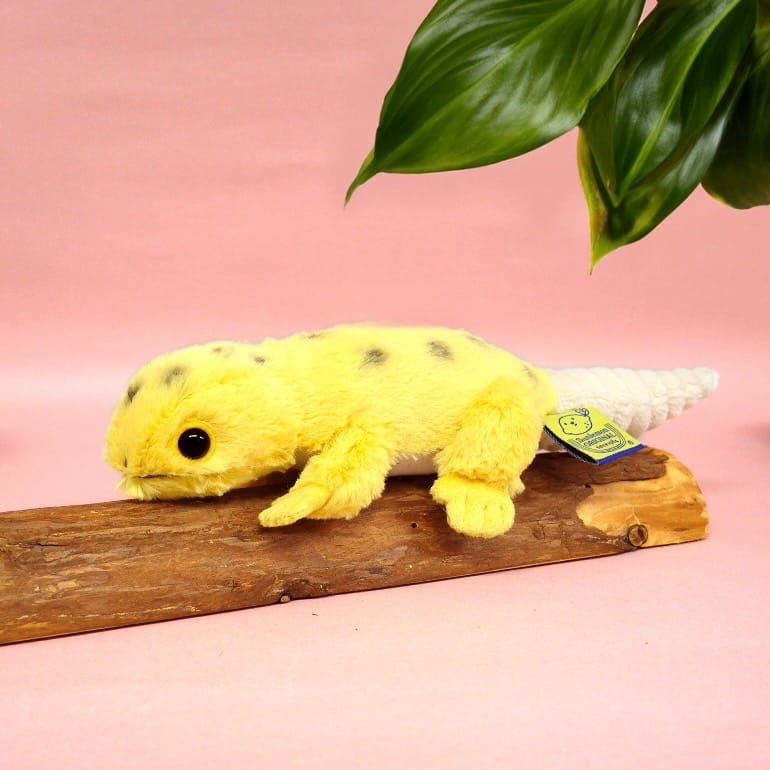【フラッフィーズ 】ぬいぐるみ S ヒョウモントカゲモドキ