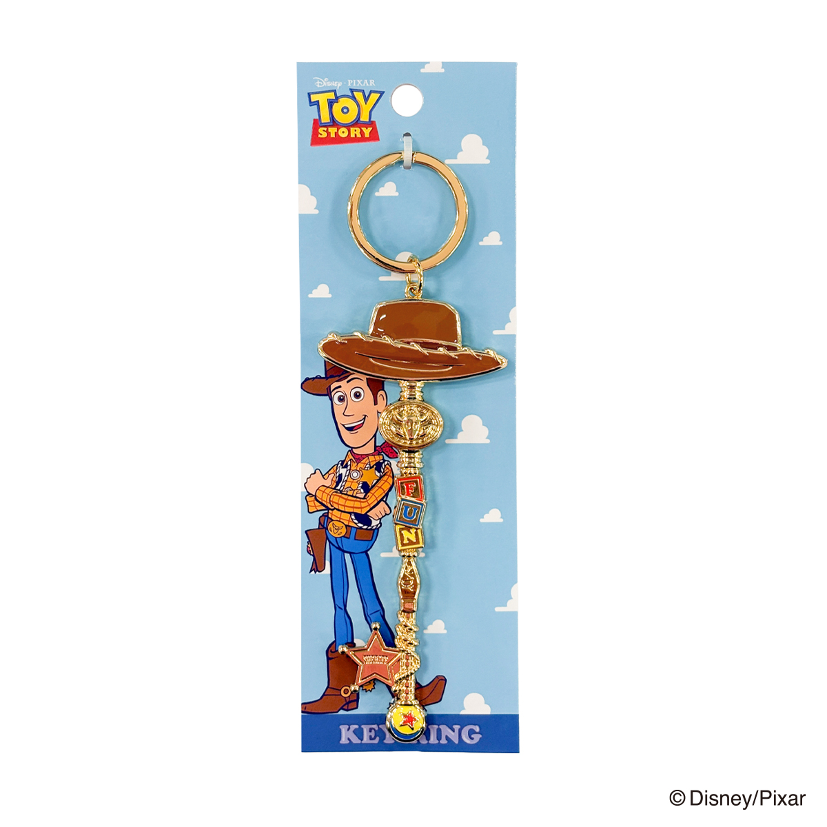 【ディズニー】KEY RING TOY STORY ウッディ
