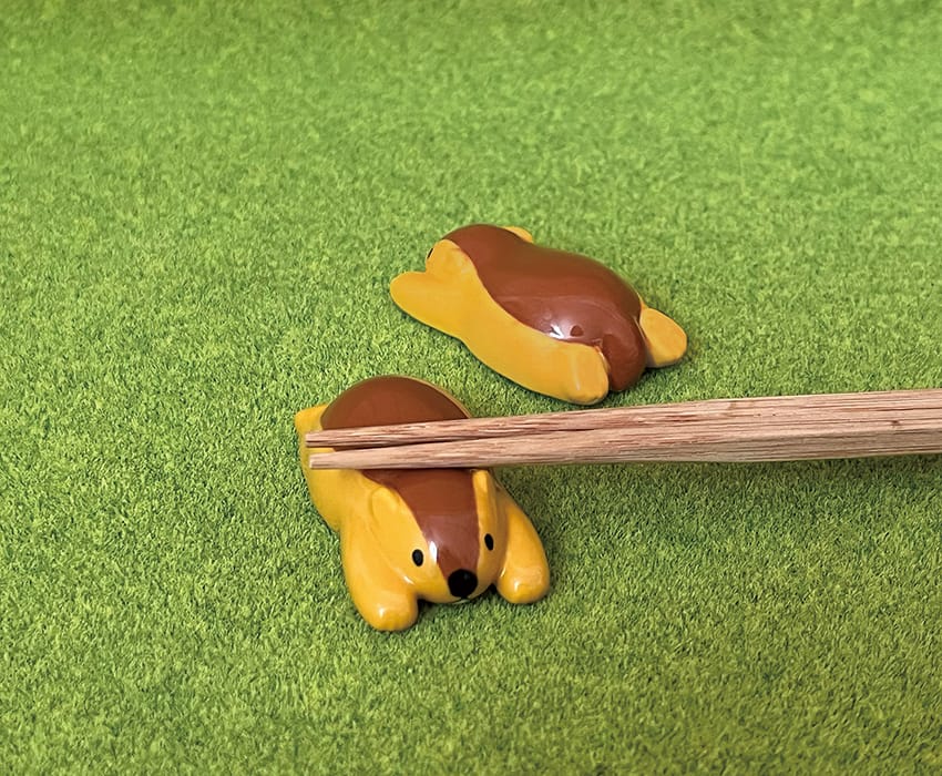 マーモット箸置き
